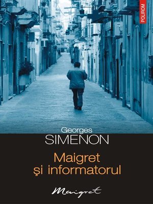 cover image of Maigret și informatorul